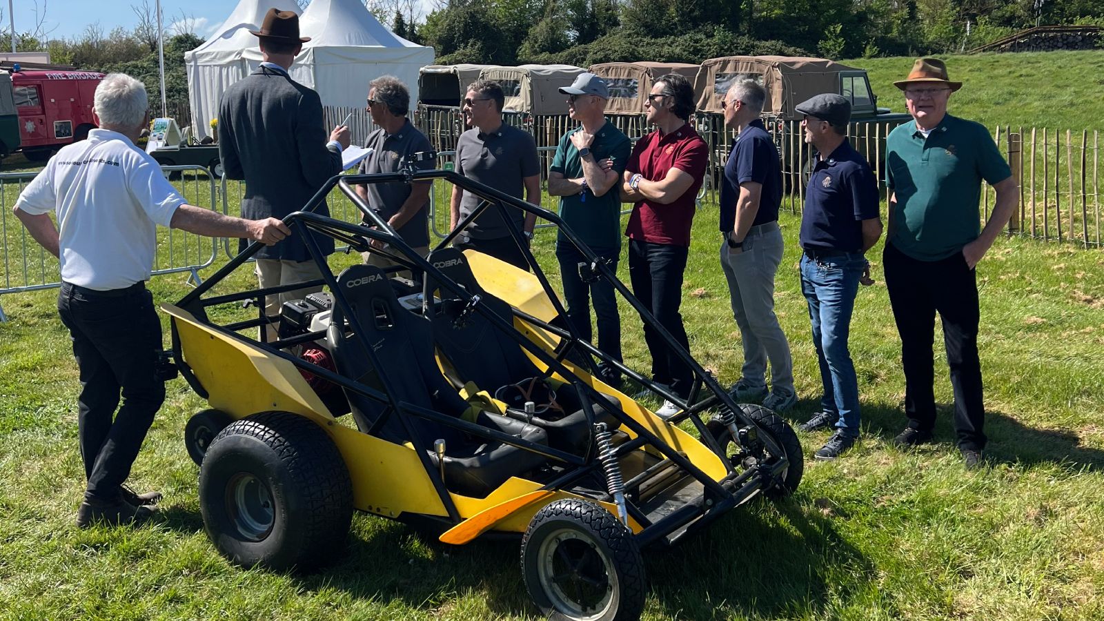 Goodwood House Captains - Fun with a Buggy