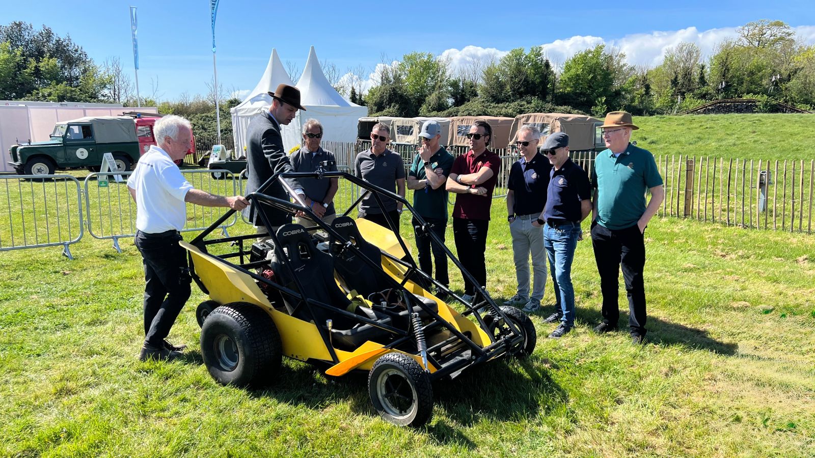 Goodwood House Captains - Fun with a Buggy
