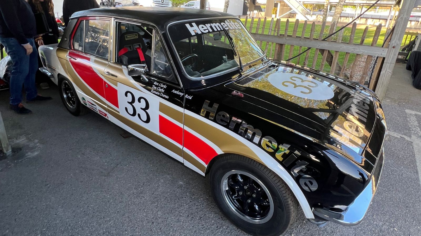 Anthony Reid's Triumph Dolomite Sprint for the Win Percy Trophy